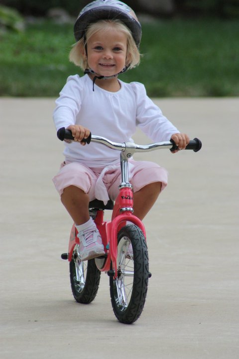 kazam balance bike girl